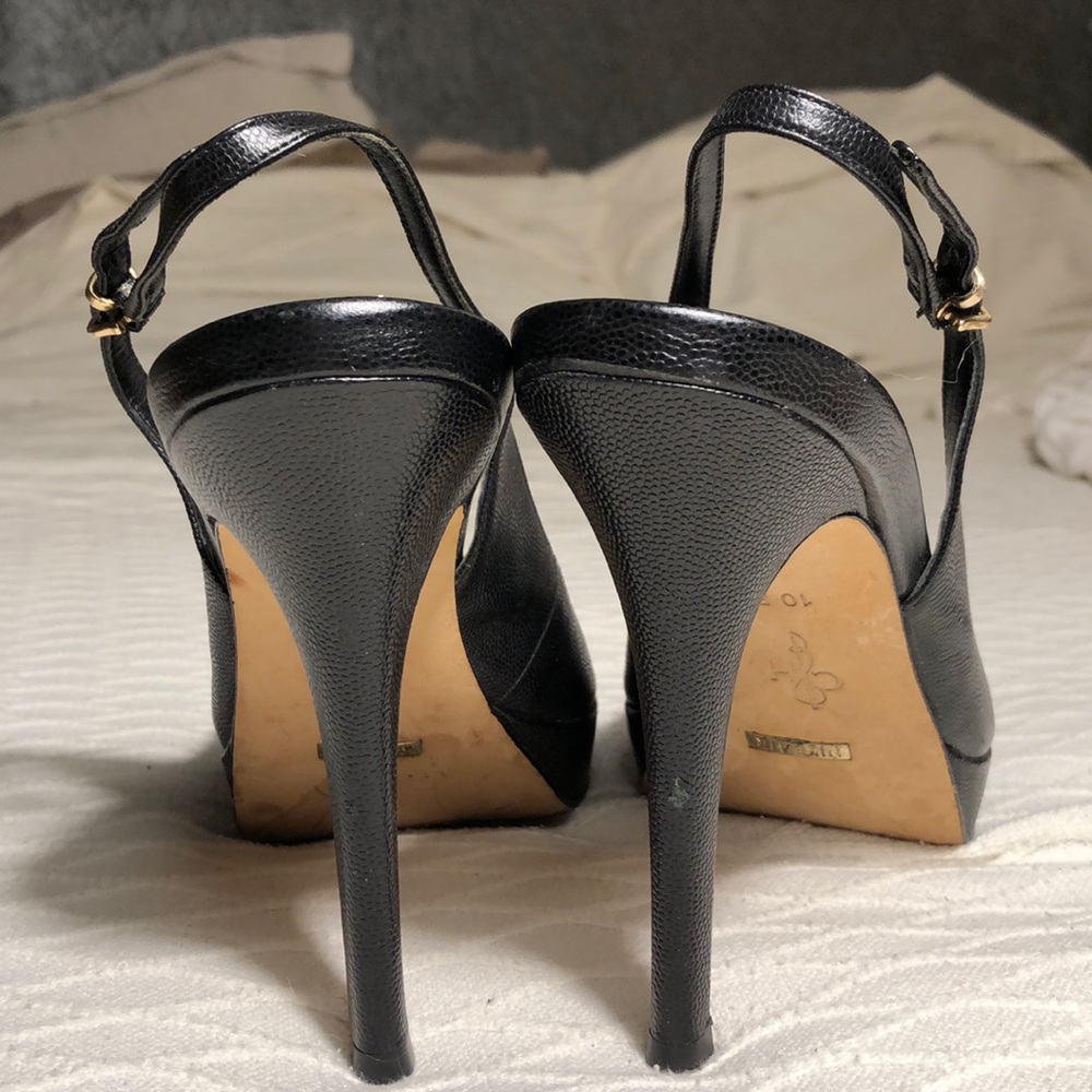 Cole Haan slingback platform heels